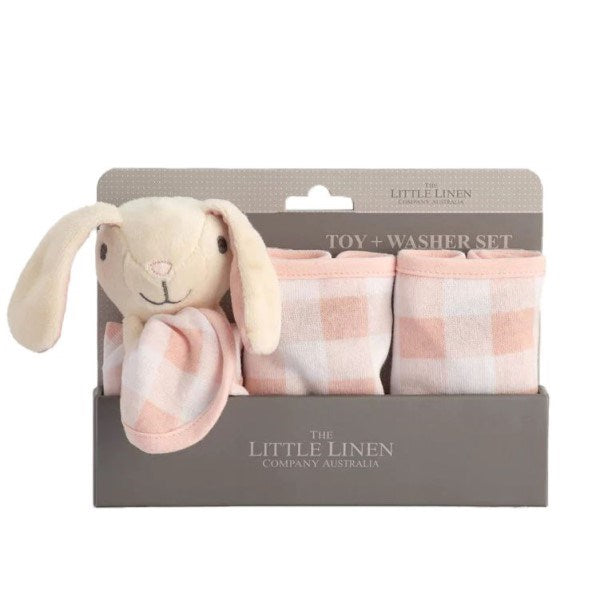 Little Linen Co. Washer and Toys Set - Ballerina Bunny (8238106640610)