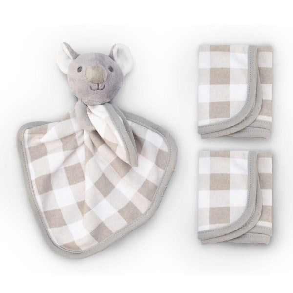 Little Linen Co. Washer and Toy Set - Cheeky Koala (8003597140194)