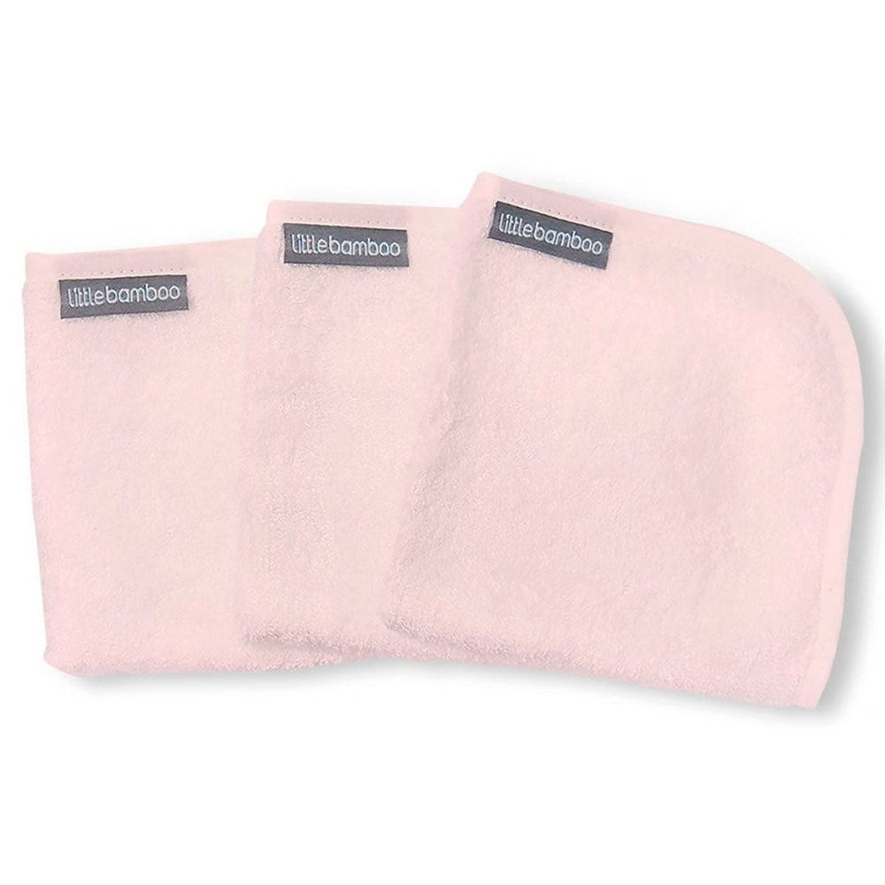 Little Linen Bamboo Toweling Washer- Dusty Pink (8237398556898)
