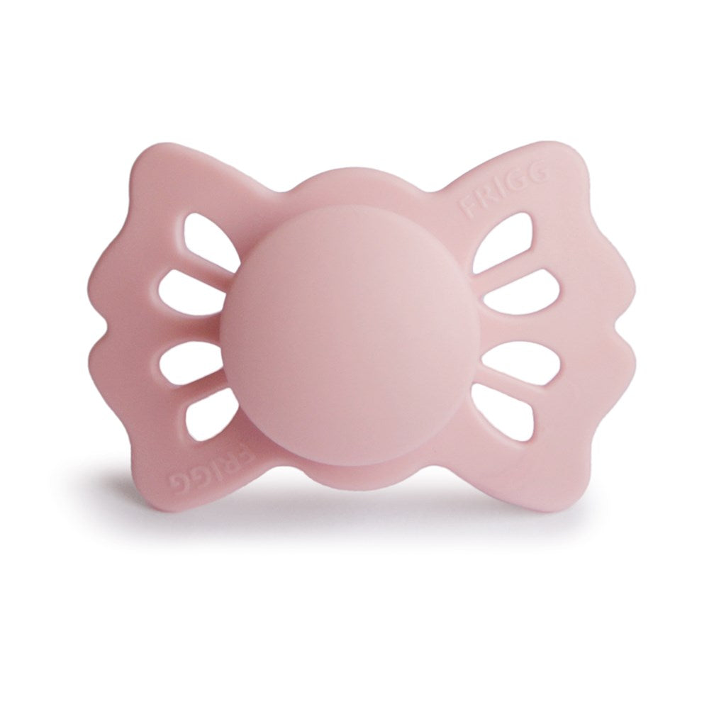 FRIGG Symmetrical Lucky Silicone Pacifier (Baby Pink) Size 1 (8030183456994)