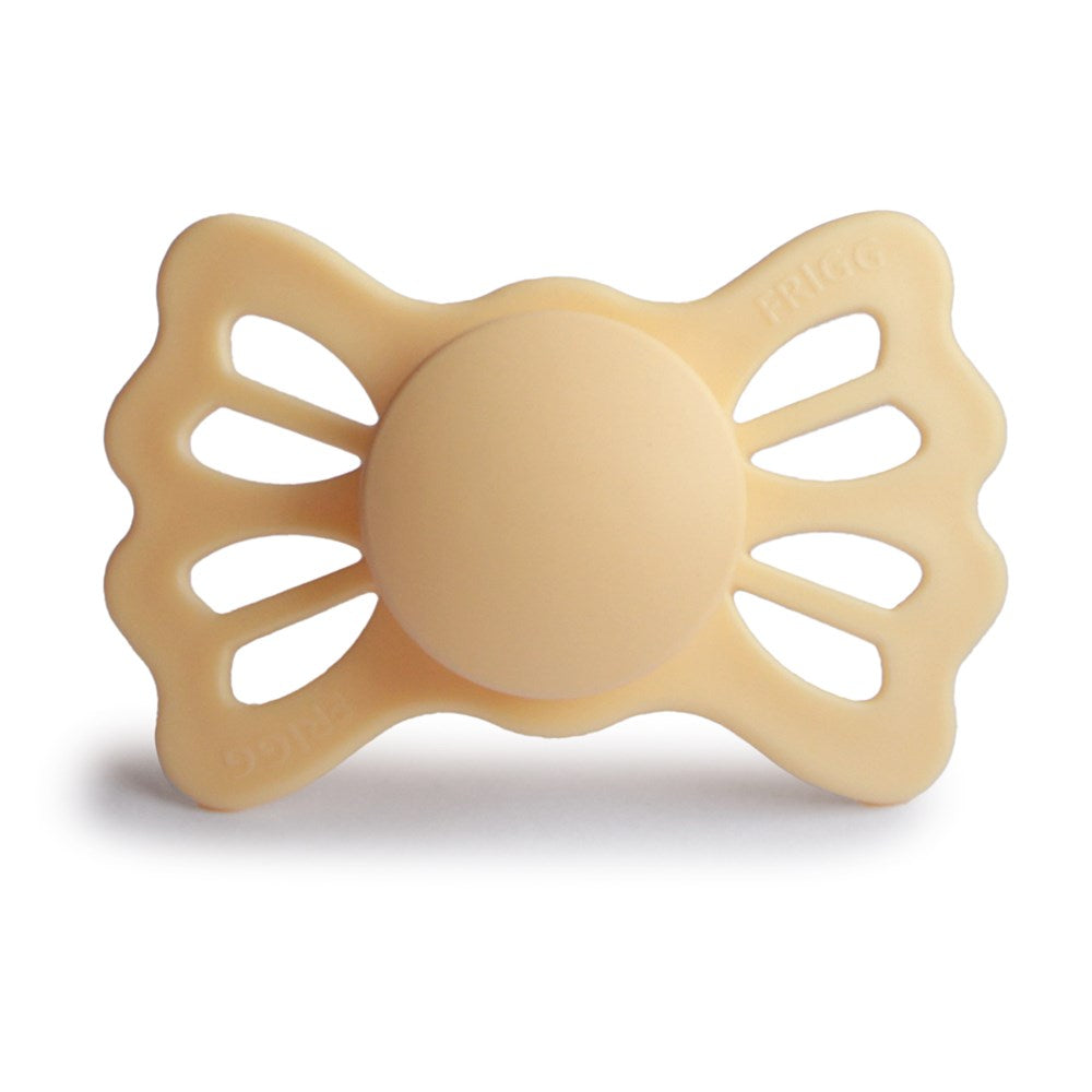 FRIGG Symmetrical Lucky Silicone Pacifier (Pale Daffodil) Size 2 (8030184308962)