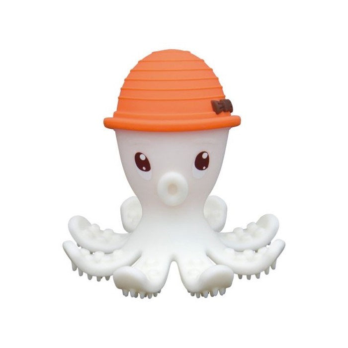 Mombella Octopus Teething Toy - Orange (8055519477986)