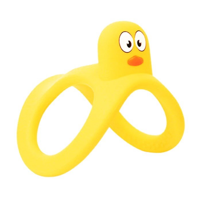 Mombella Duck Teether Toy - Yellow (8238131839202)