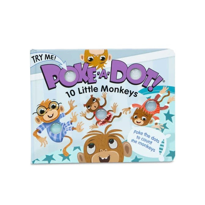 Melissa and Doug Poke-A-Dot: 10 Little Monkeys (8239142994146)