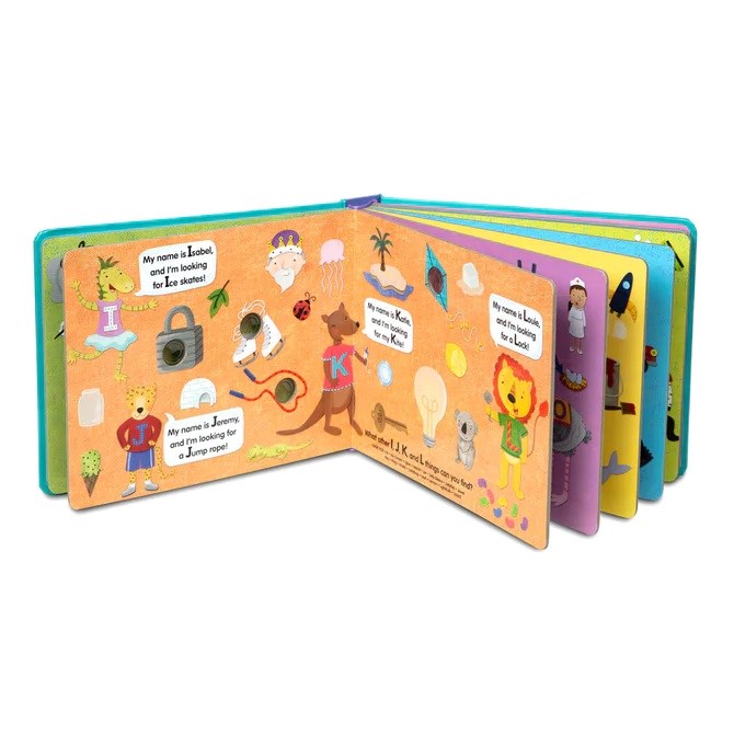 Melissa and Doug Poke-A-Dot: Alpha Eye Spy (8239143059682)