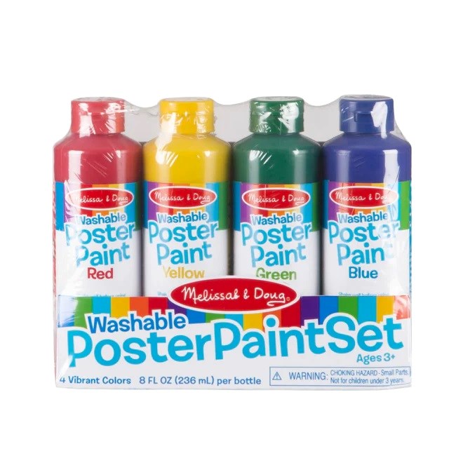 Melissa and Doug Poster Paint Set of 4 (8239145353442)