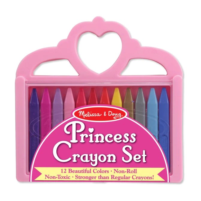 Melissa and Doug Princess Crayon Set (8239145746658)