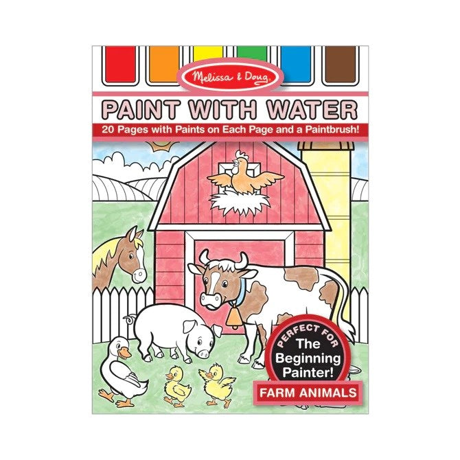 Melissa and Doug Paint with Water - Farm Animals (8239145943266)