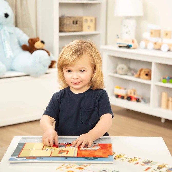 Melissa and Doug Reusable Sticker Pad - My Town (8239149154530)