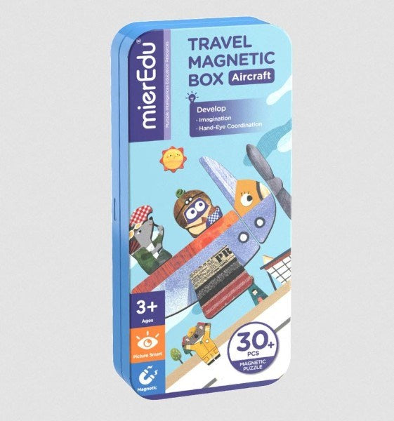 MierEdu Travel Magnetic Puzzle Box - AIRCRAFT (8147614826722)