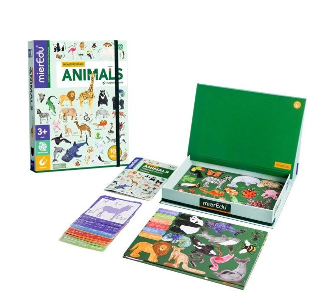 MierEdu Magnetic Puzzle Play Kit-All About Animals Magnetic Puzzle (7897598427362)