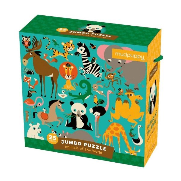 Mudpuppy Animals Of The World Jumbo Puzzle (7762944950498)