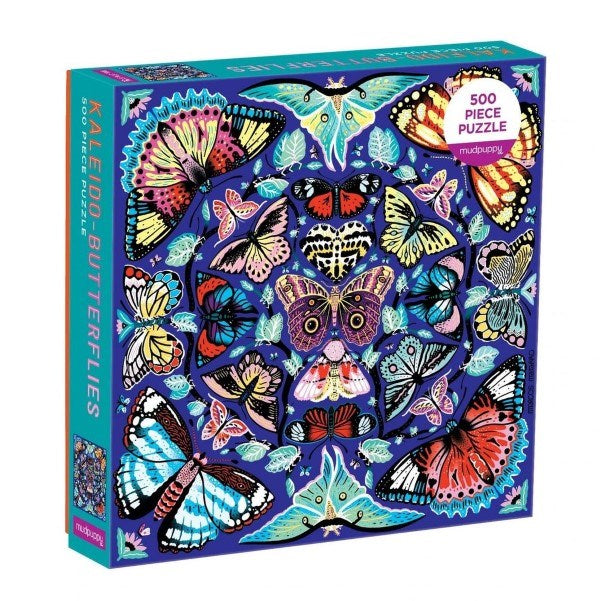 Mudpuppy Kaleido - Butterflies 500pc Family Puzzle (7762944983266)