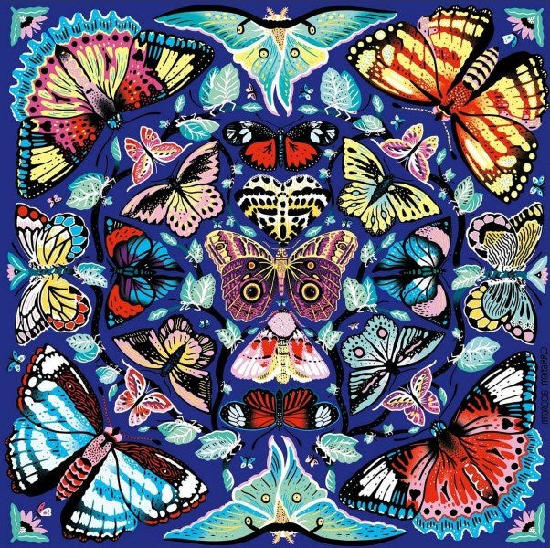 Mudpuppy Kaleido - Butterflies 500pc Family Puzzle (7762944983266)