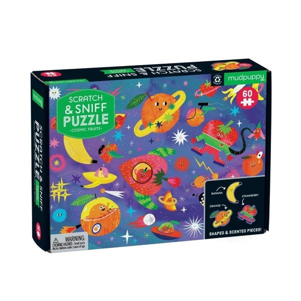 Mudpuppy Cosmic Fruits Scratch and Sniff Puzzle (7762946031842)