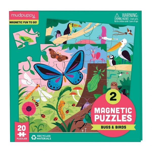 Mudpuppy Bugs & Birds Magnetic Puzzles (7762946818274)