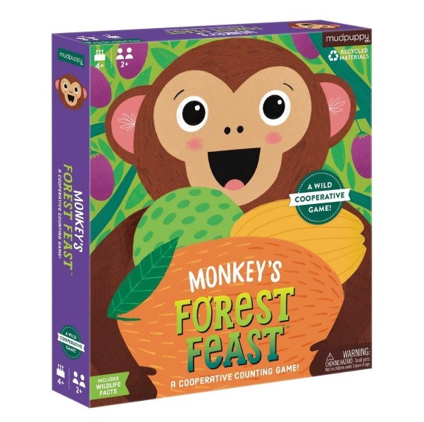 Mudpuppy Monkey's Forest Feast Cooperative Game (7762946883810)