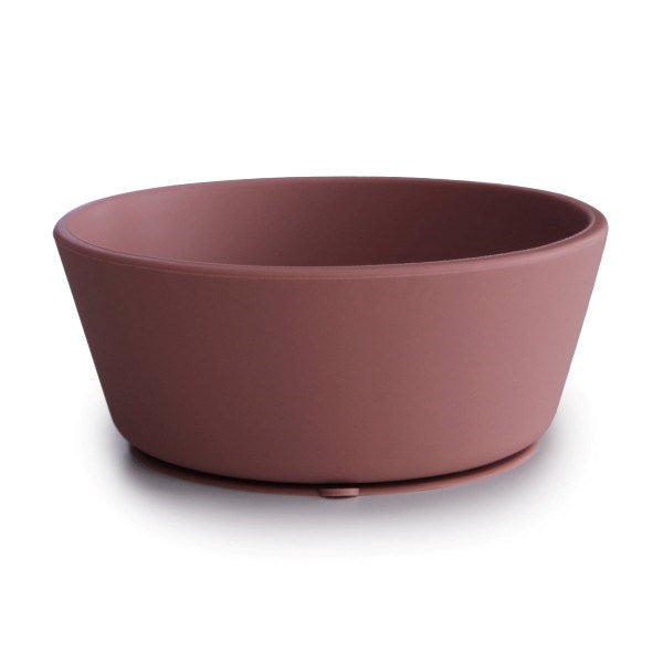Mushie Silicone Suction Bowl (Woodchuck) (8015159918818)
