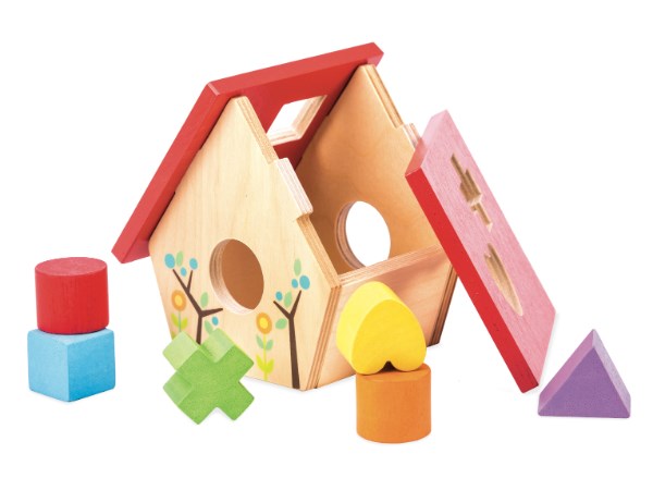 Le Toy Van Little Bird House Shape Sorter (8239098200290)