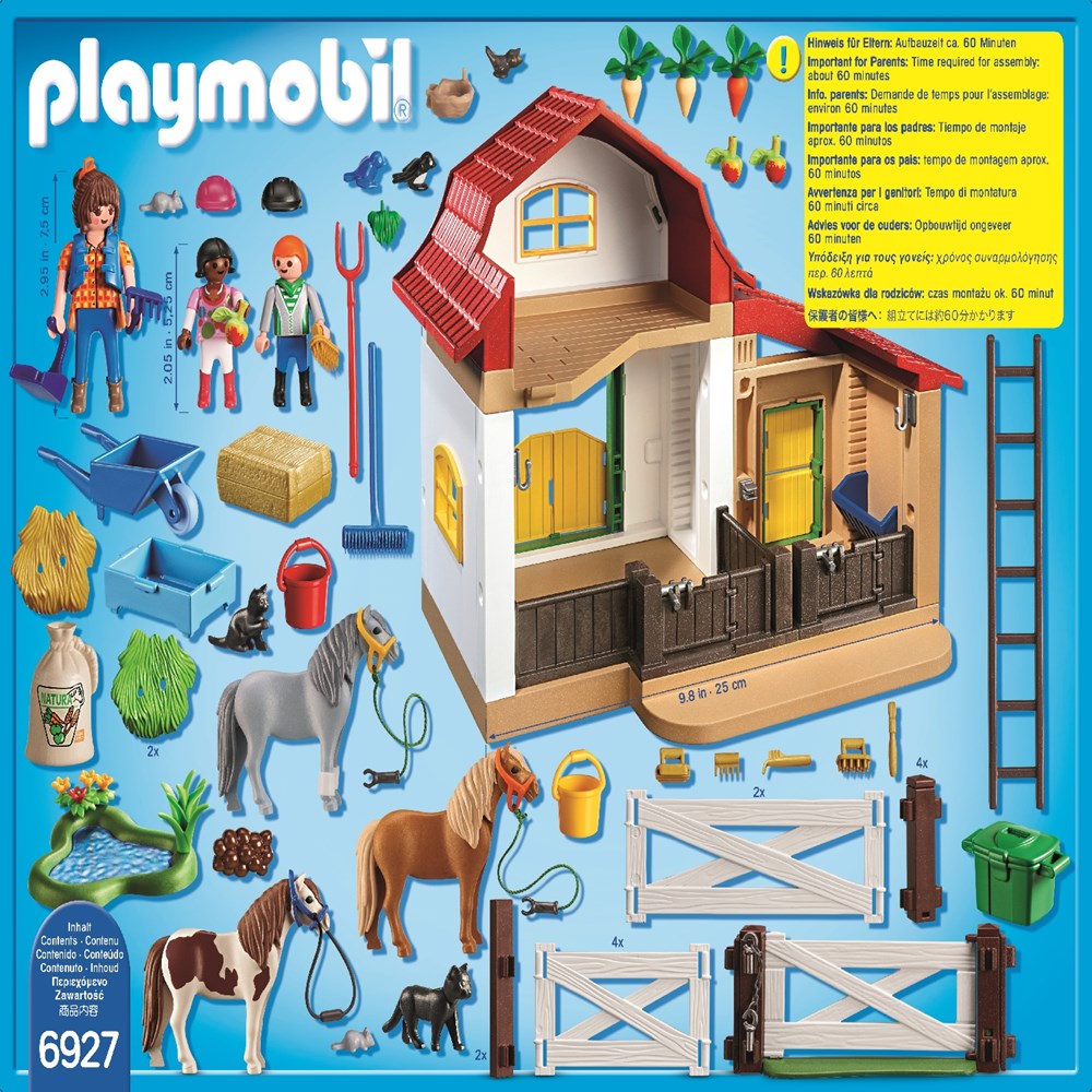 Playmobil Pony Farm 906927 (8262271631586)