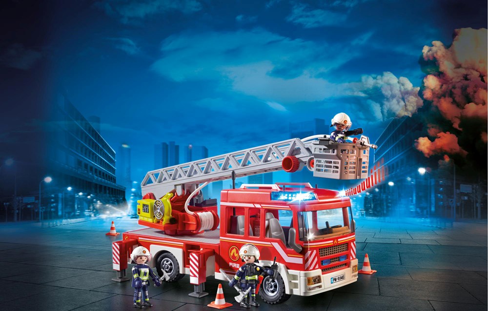 Playmobil Fire Ladder Unit 909463 (8262271795426)