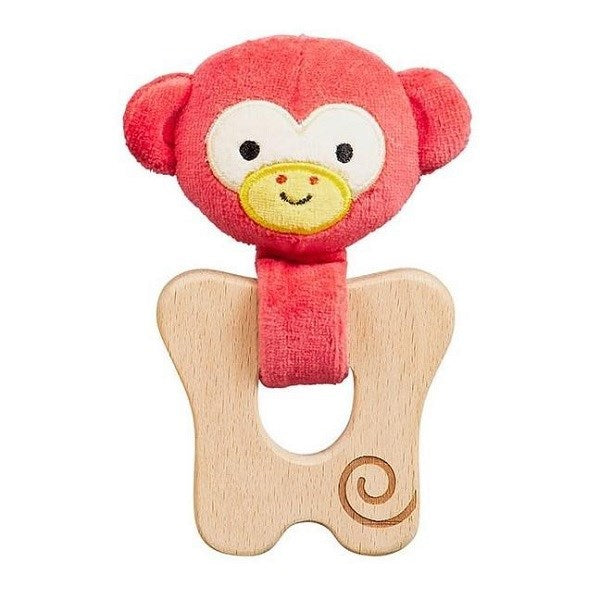 Petit Collage Cheeky Monkey Organic Teether (7509450227938)