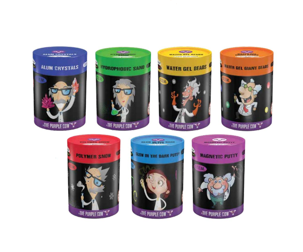 Purple Cow Crazy Scientist STUFF Glow In The Dark Putty (7773056893154)