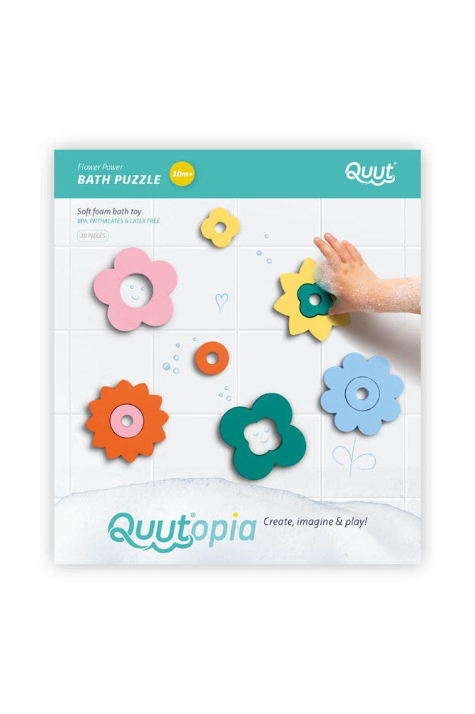 Quut Flower Power Bath Puzzle (7463404929250)