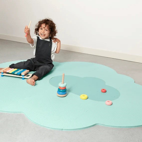 Quut Playmat Head in the clouds (L) - Minty Green (8239150563554)