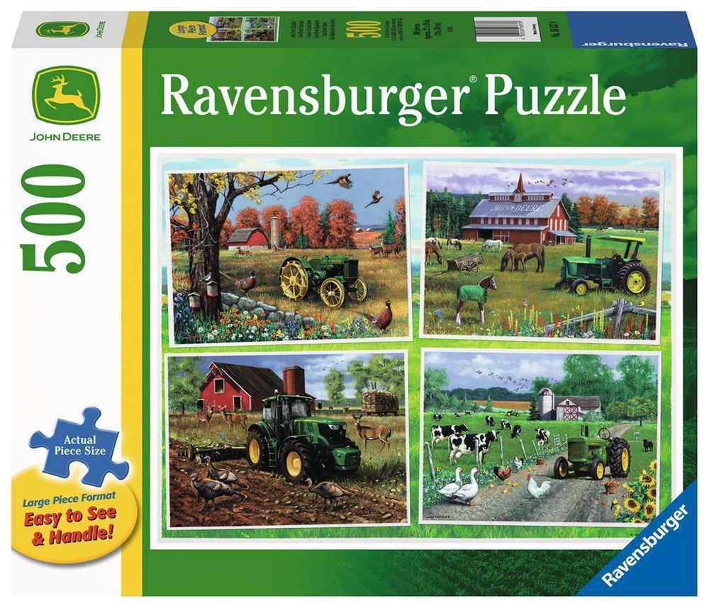 Ravensburger John Deere Classic Puzzle 500pcLF (7598865580258)