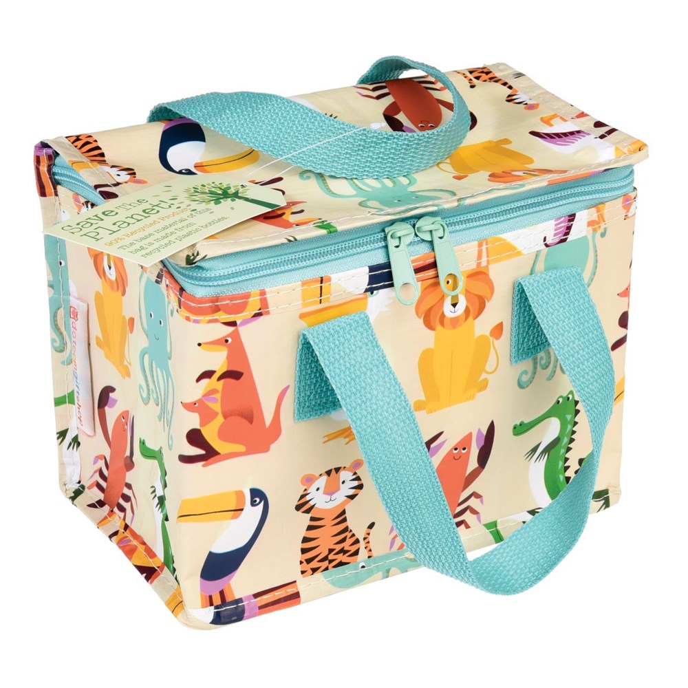 Rex London Colourful Creatures Insulated Lunch bag (8537442549986)