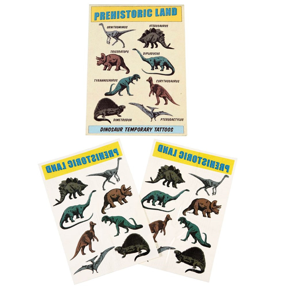 Rex London Prehistoric Land Temporary Tattoos (2 sheets) (8250137313506)