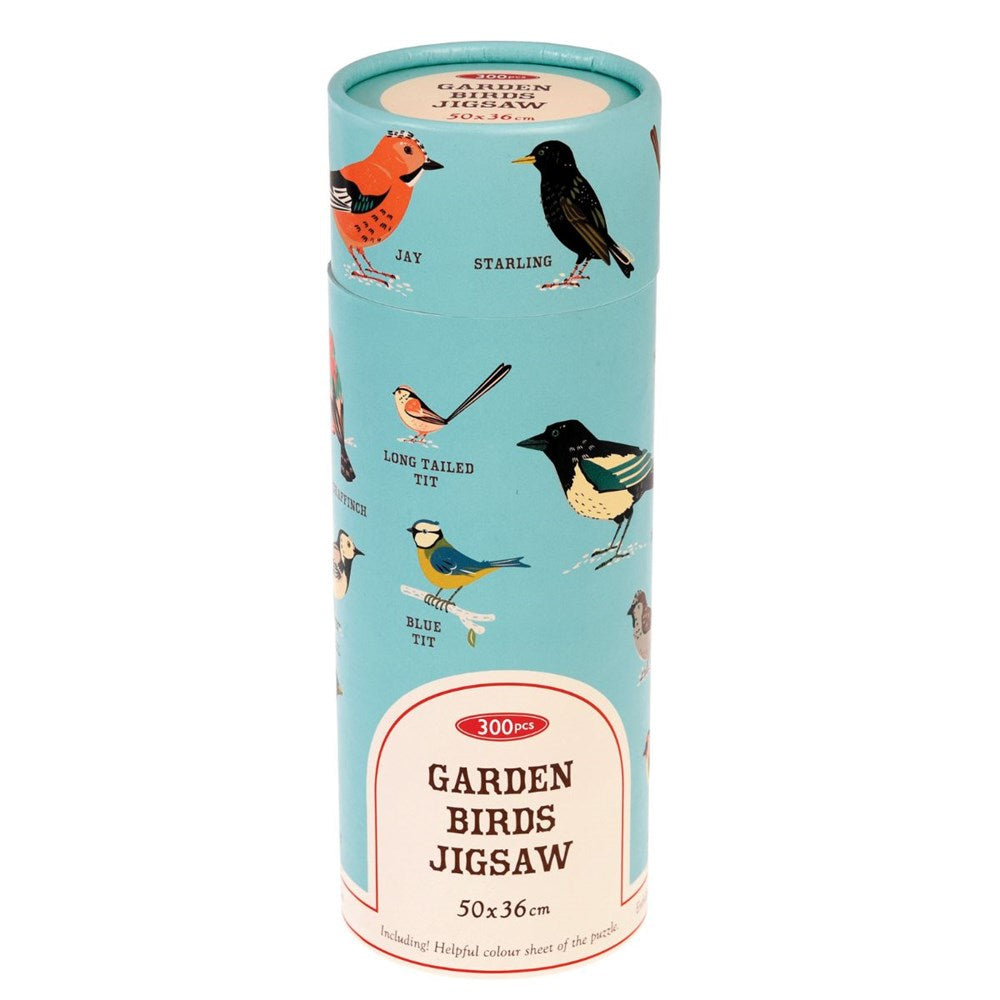 Rex London Garden Birds 300 Piece Puzzle In A Tube (7794305499362)
