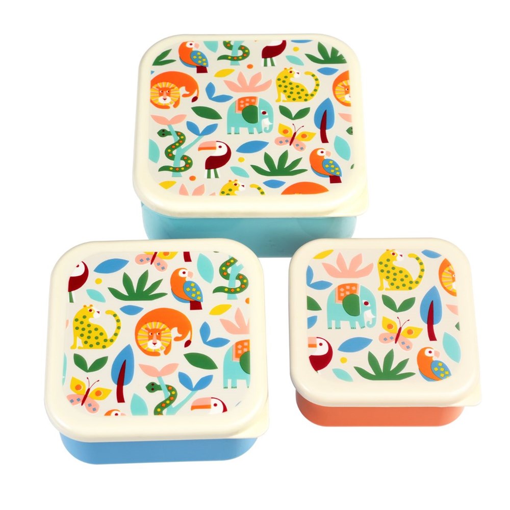 Rex London Wild Wonders Snack boxes (7678650450146)
