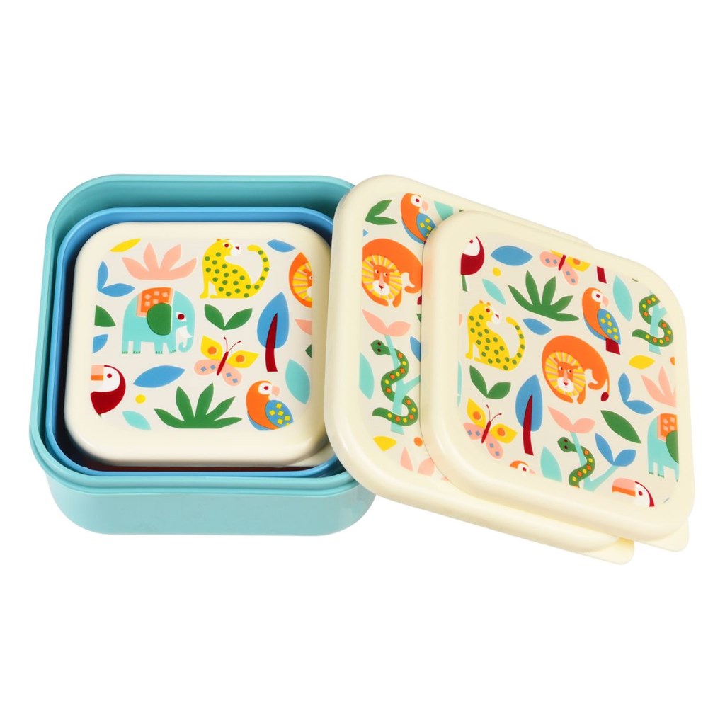 Rex London Wild Wonders Snack boxes (7678650450146)