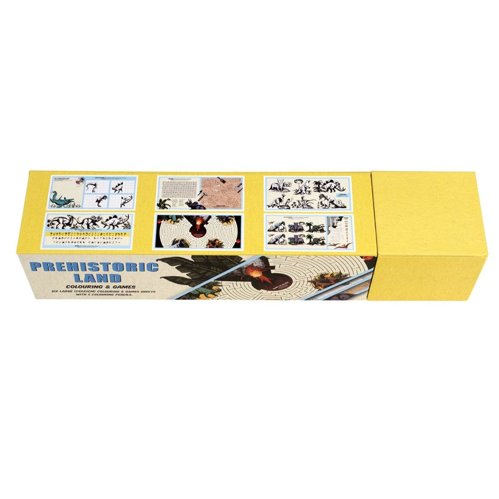 Rex London Prehistoric Land Colouring & Games (7794309267682)