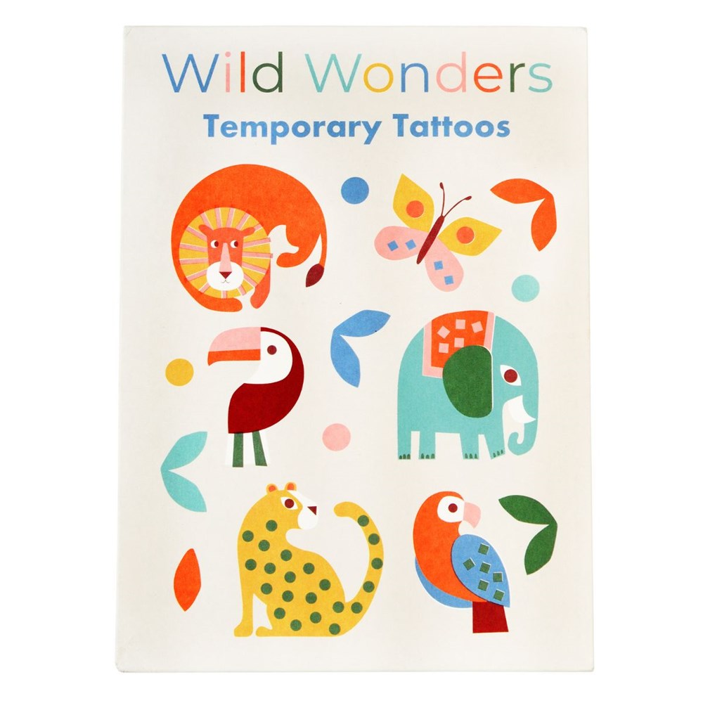 Rex London Wild Wonders Temporary Tattoos (2 sheets) (7933296705762)