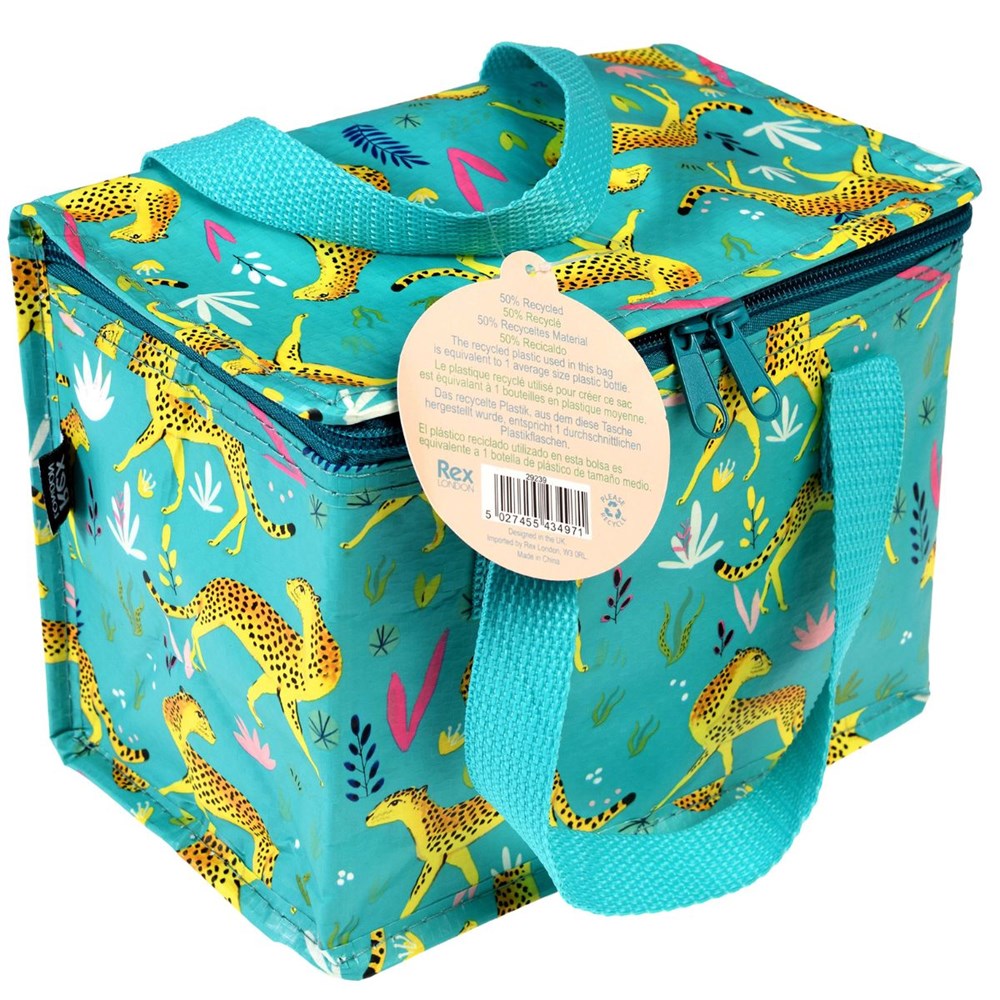 Rex London Cheetah Insulated Lunch bag (8291970679010)