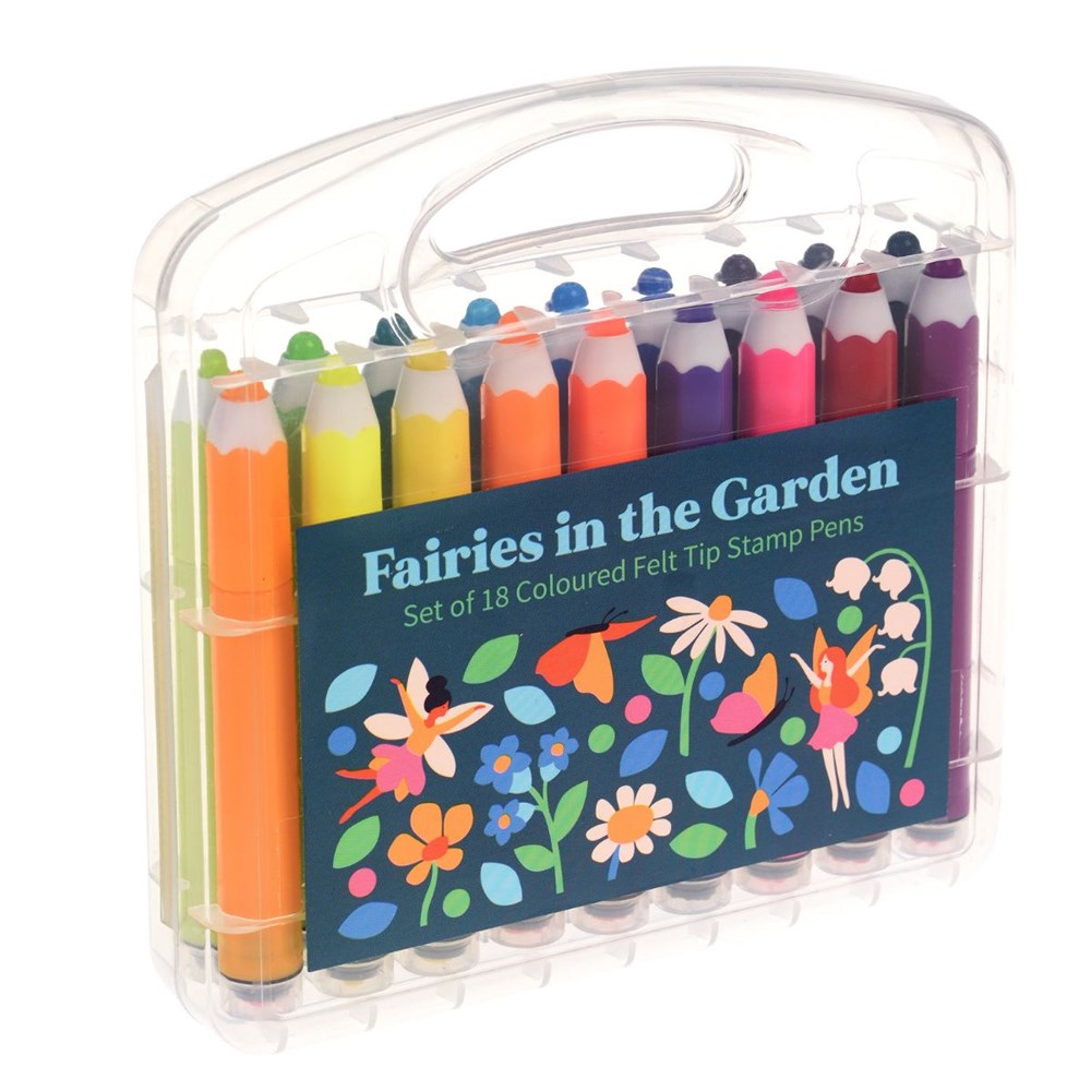 Rex London Fairies In The Garden Felt Tip Stamp Pens (8102005768418)