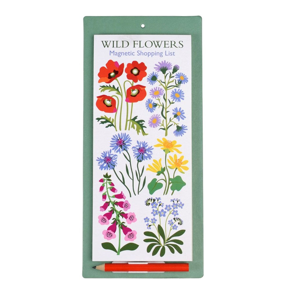 Rex London Wild Flowers Magnetic Shopping List (8250137542882)