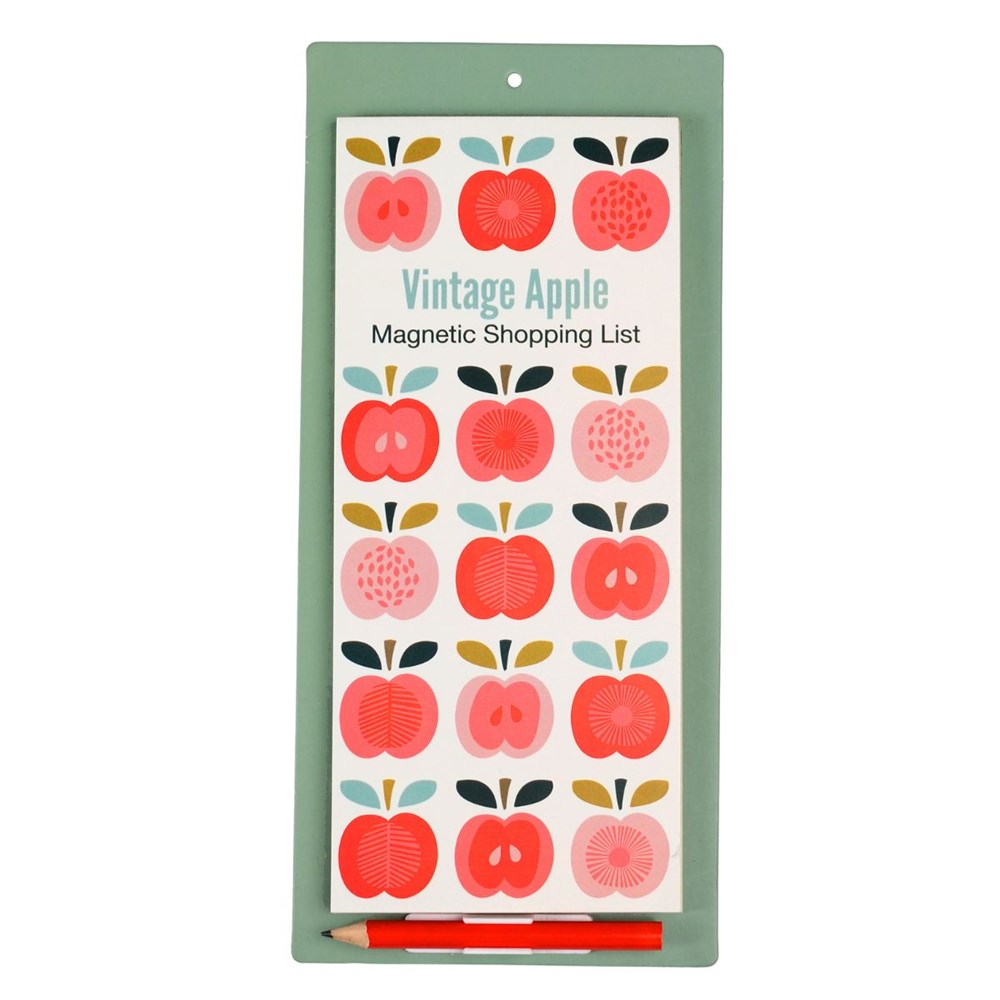 Rex London Vintage Apple Magnetic Shopping List (7933292445922)