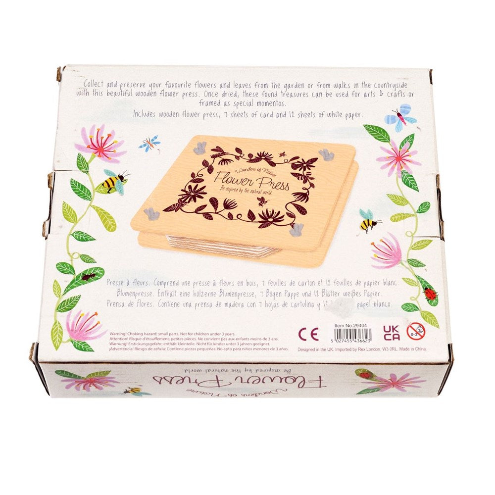 Rex London Wooden Flower Press (8250137805026)