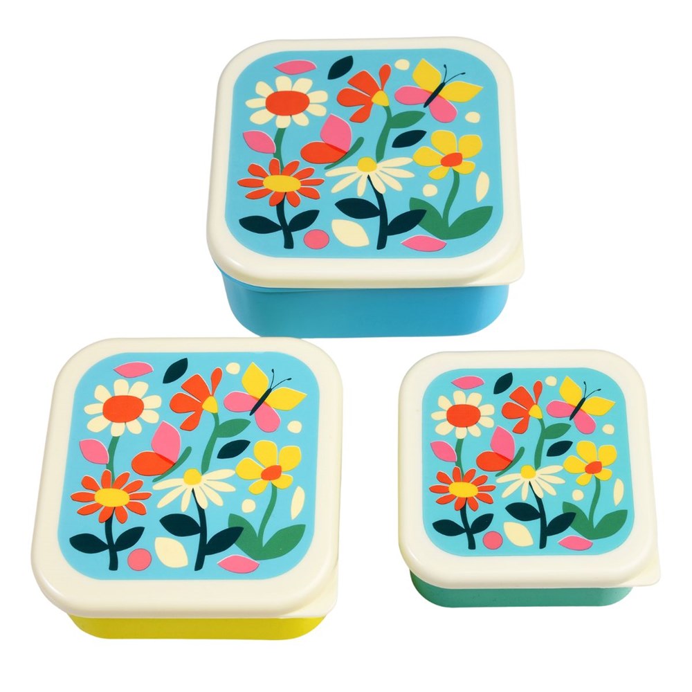 Rex London Butterfly Garden Snack boxes | Evermore Toys