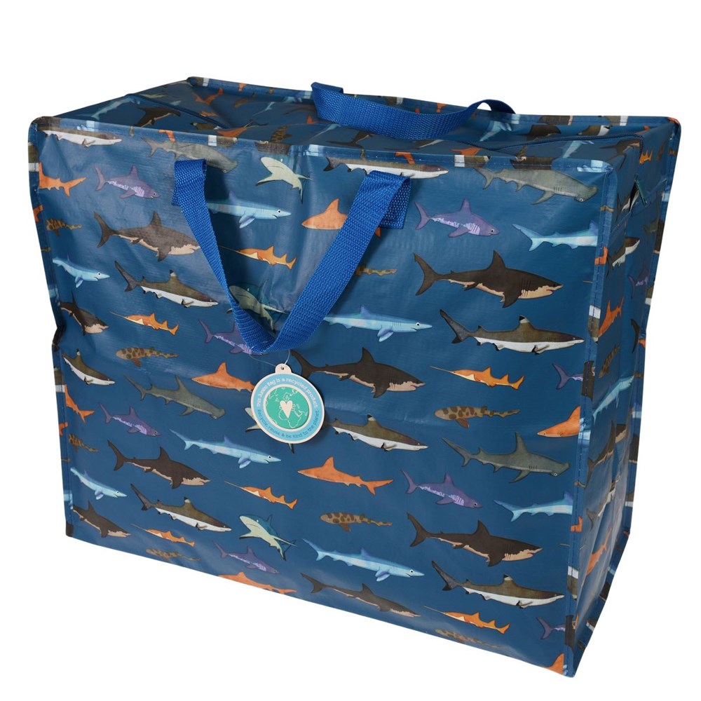 Rex London Sharks Jumbo Storage Bag (8102006194402)
