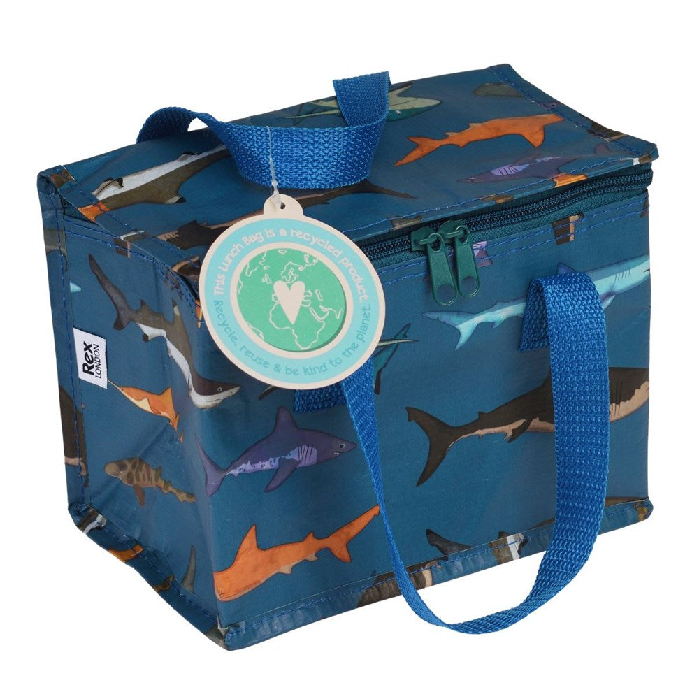 Rex London Sharks Insulated Lunch bag (8102006227170)