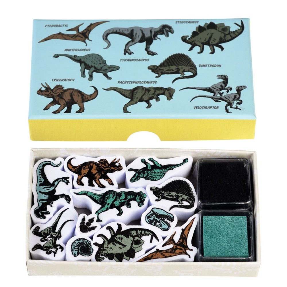 Rex London Prehistoric Land Set of Mini Stamps (8615585022178)
