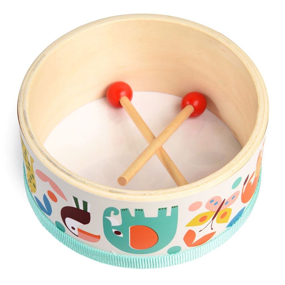 Rex London Drum with drumsticks - Wild Wonders (8615584530658)