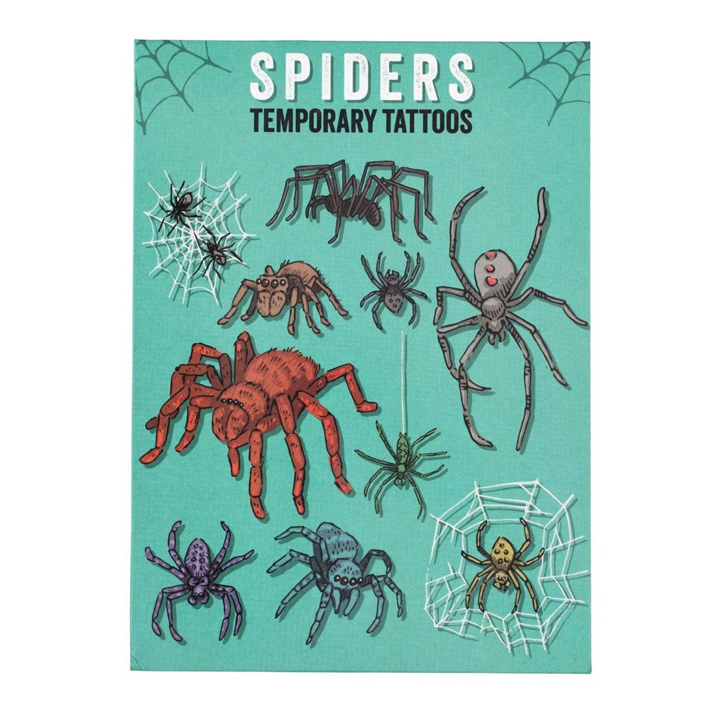 Rex London Spiders
Temporary Tattoos (2 sheets) (8537442812130)