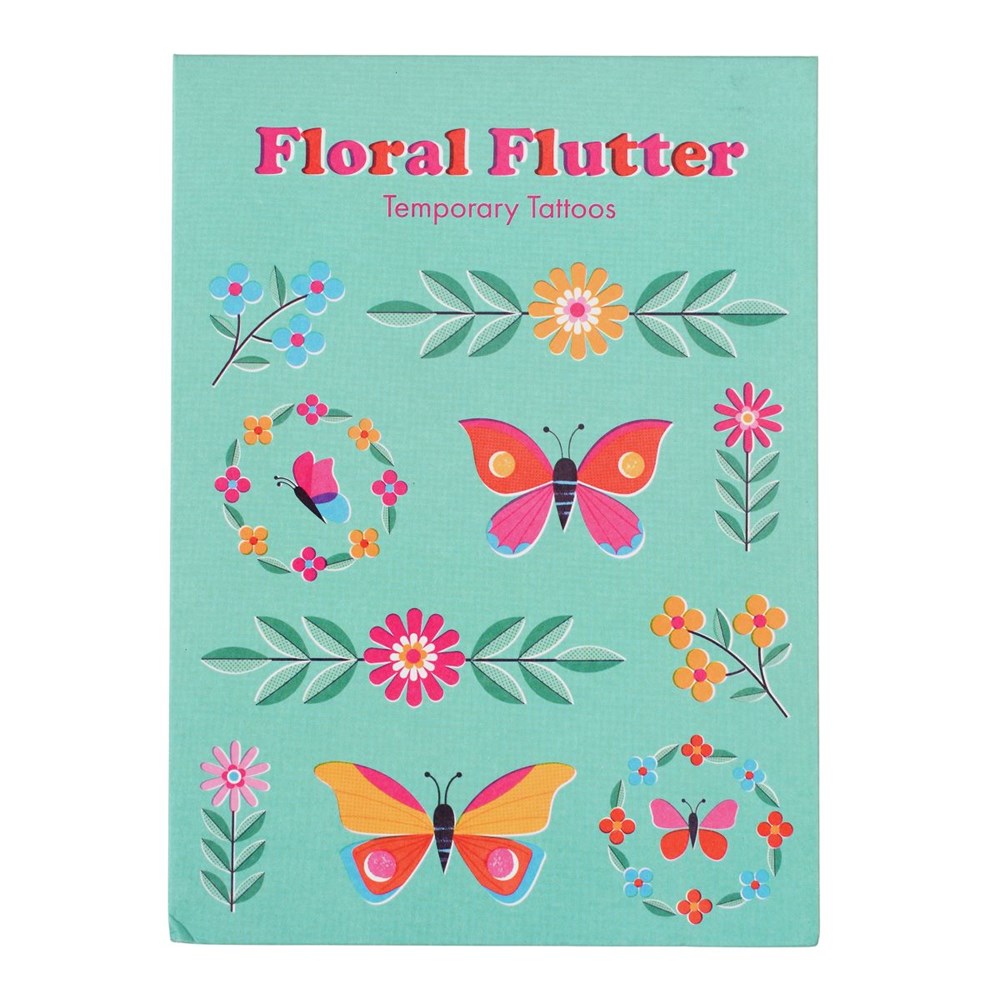 Rex London Floral Flutter
Temporary Tattoos (2 sheets) (8537442779362)