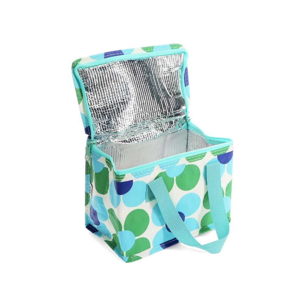 Rex London Lunch Bag - Blue And Green Daisy (8862067196130)
